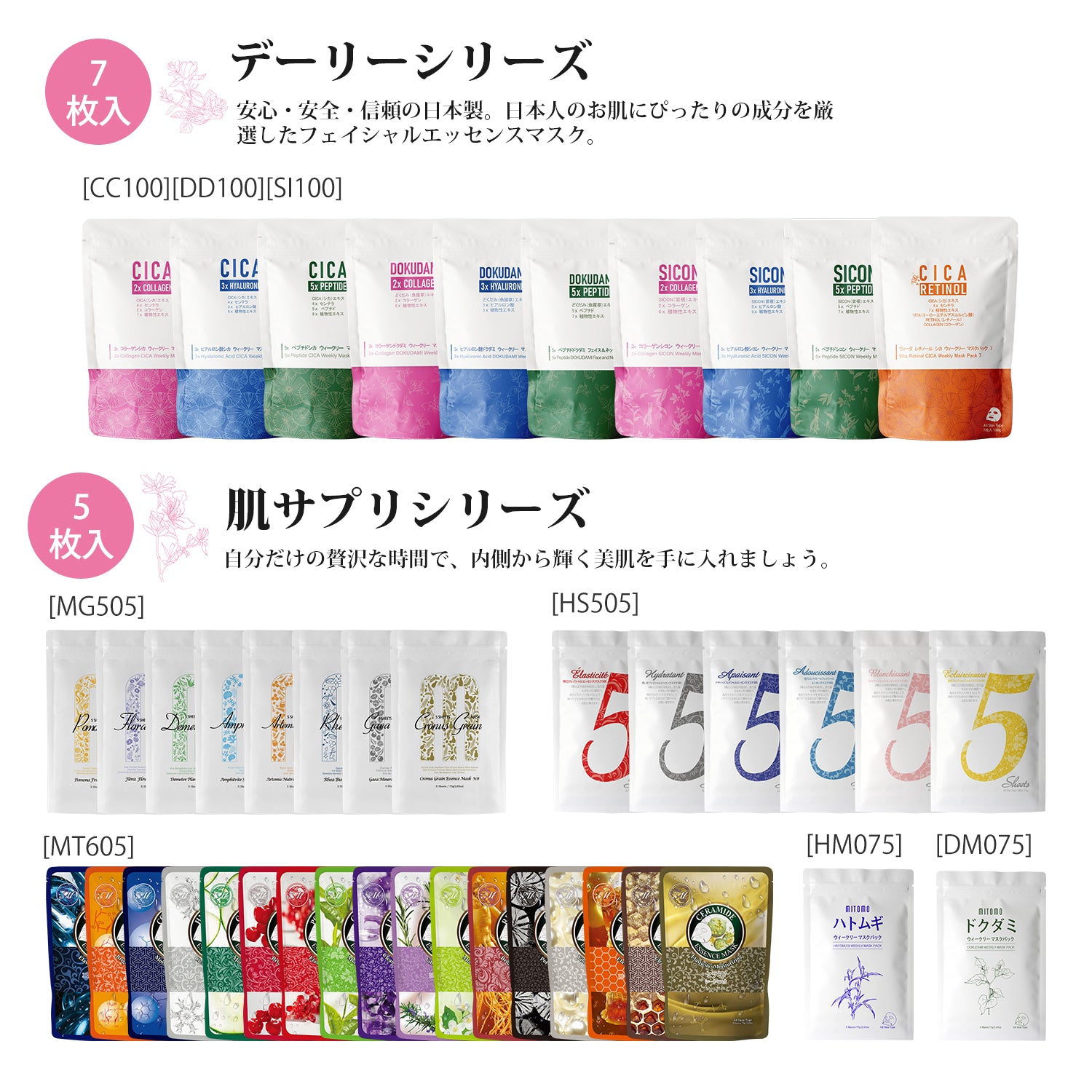 福袋 200枚 シートマスク フェイスパック マスクパック【LBKL000200