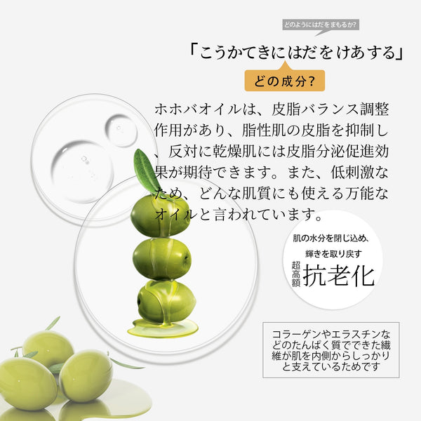MITOMOナチュラルホホバオイルスージングフェイシャルエッセンスマスク- ホホバオイルで肌を保護＆癒す！毎日のスキンケアに最適/ミトモパック/【MTSS00512-C-2Jx002】