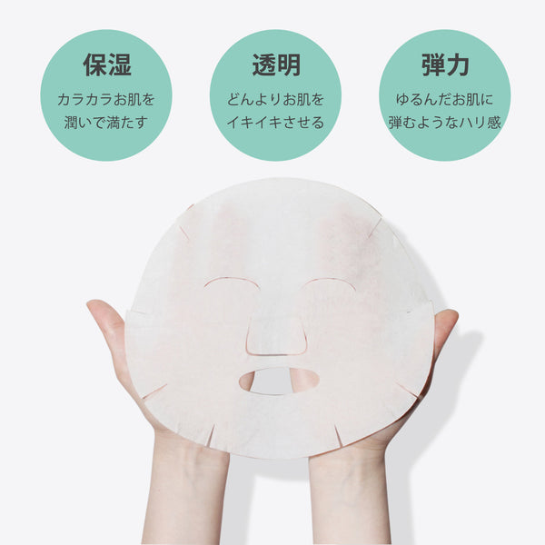 MITOMO 3x シカヒアルロン酸 デイリー マスクパック 31枚セット- 日本製の信頼と品質で健康的な肌を目指す女性向け　【CCSA00001-B-360】