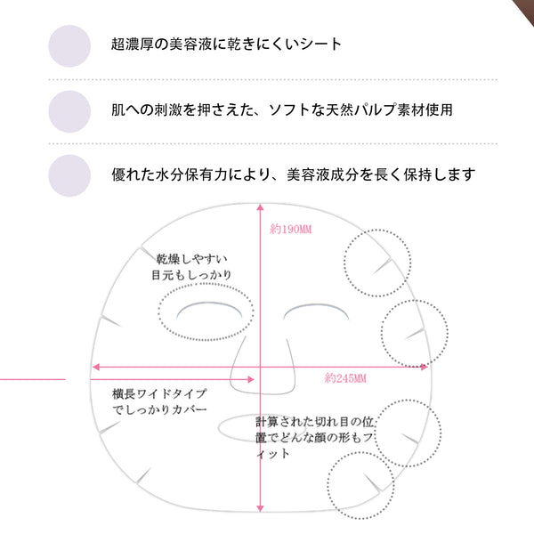MITOMO　ホースオイル＋抹茶フェイシャルエッセンスマスク【JPSS00005-A-0】