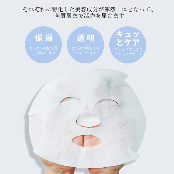 MITOMO 福袋300枚・ 200枚・100枚 シートマスク- 手頃な値段で試せる！日本製の高品質マスクパックセット【LBJL000200】