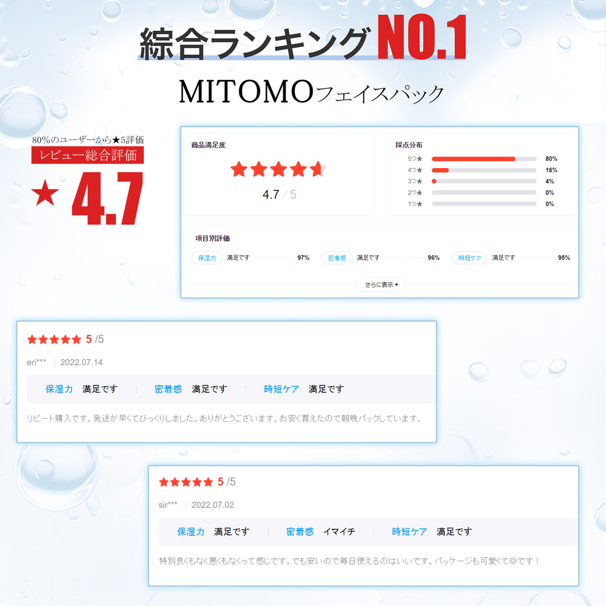 女神 エッセンスマスク スキンケア 潤い マスクパック フェイスマスク プロポリス【MGSS00303-E-025】 – MITOMO Japan