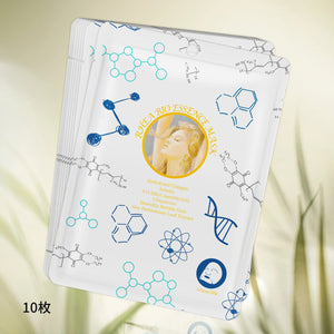 MITOMO <日本製>ミトモ めがみ303 Hydrolyzed Collagen コラーゲン レアバイオエッセンスマスク 常備用 ハリ 弾力 フェイスパック レア メガミ/1枚入りx10個【MGSS00303-F-025】