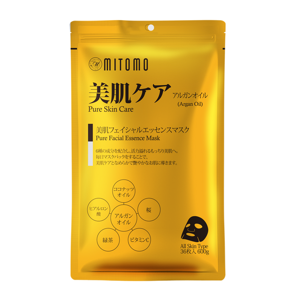 大容量A-type 1個 【選べる!9種  組合せ自由】MITOMO公式 36枚入りの大容量パック 日本製品質で肌にやさしいマスクパック パック シートマスク 大容量