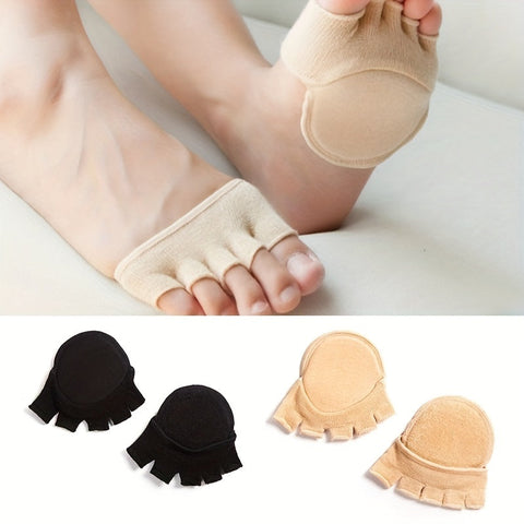 Forefoot Cushion Pads、Non-slip High Heel Insoles Invisible Socks、Women's Stockings＆Hosiery【MPFI24061219】