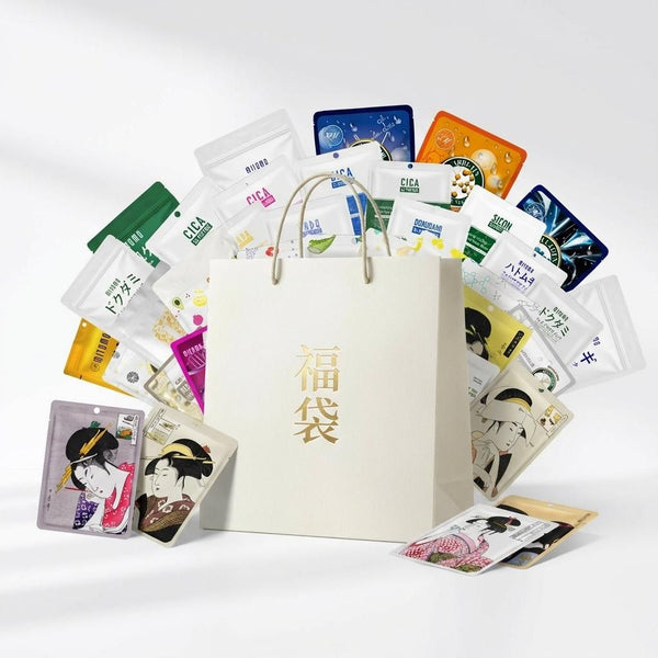 MITOMO   <日本製＞　福袋300枚・200枚・100枚 シートマスク- 日本製の高品質マスクパック、潤いとハリを実感/ミトモパック/【LBJL000300】