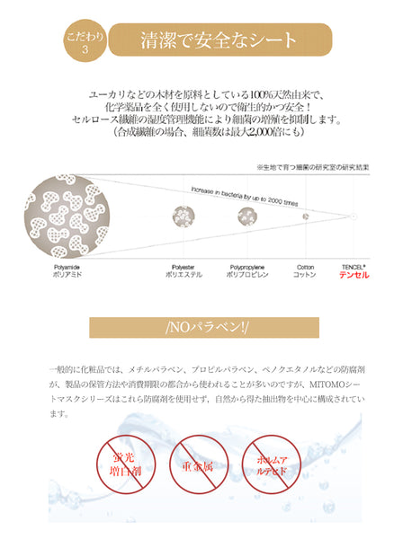 MITOMO ハチ毒+ゴールドエッセンスアイシート水分補給マスク【MCSS00002-A-0】
