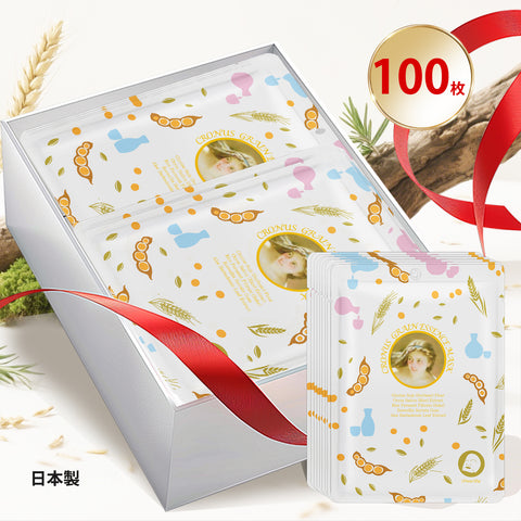 <日本製＞美友女神 クロナス エッセンスマスク 303 x100枚セット - 潤いと美しさを叶えるスキンケアパック【MGSS00303-H-025x010】